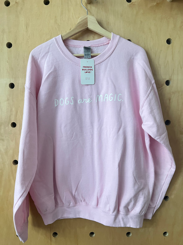 SAMPLE - DOGS ARE MAGIC - LARGE - PINK