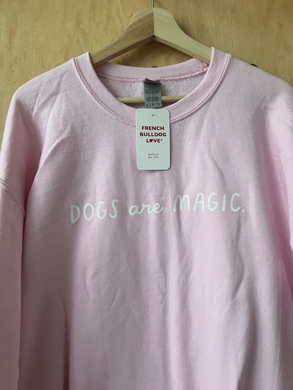 SAMPLE - DOGS ARE MAGIC - LARGE - PINK