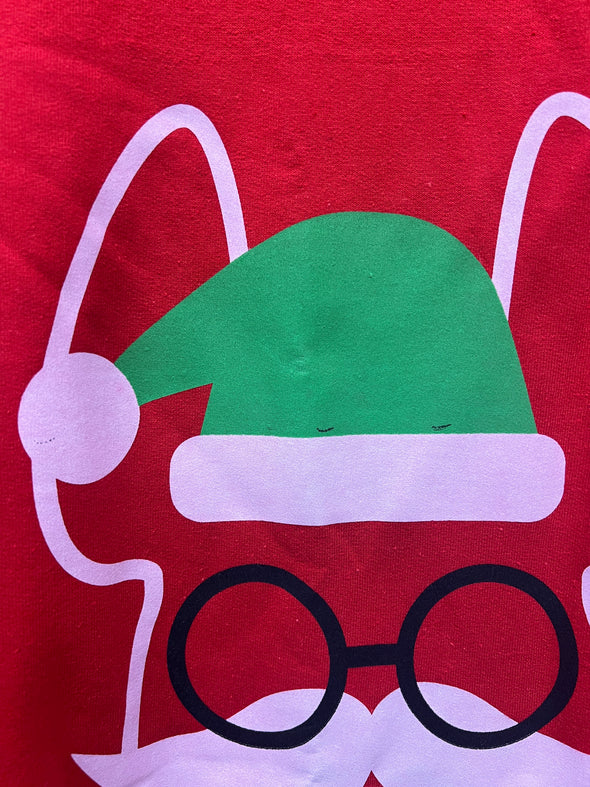 MISPRINT (SMALL MARKS/FADING) FRENCHIECLAUS - 3XL - RED