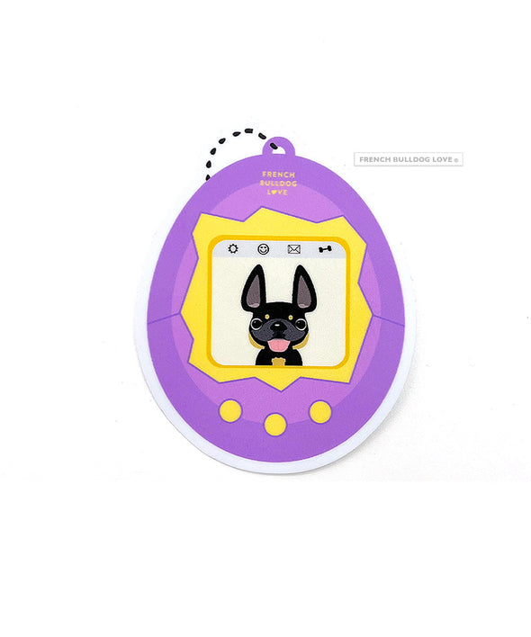 Virtual Pet Frenchie Waterproof Sticker - Black & Tan #20