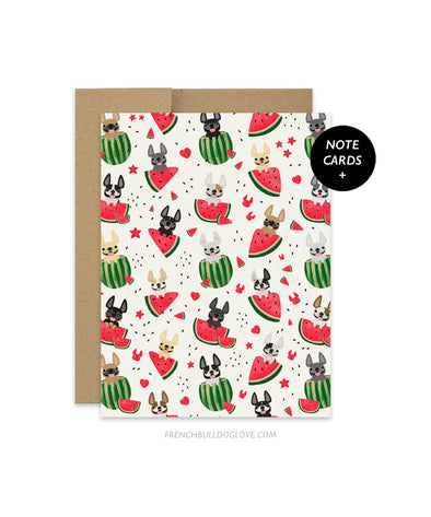 Fresh Melons Note Cards - Box Set of 12