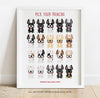 Flashing Love - Custom French Bulldog Print 8x10 - French Bulldog Love