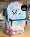 Tie Dye Backpack - 2 Frenchies - by French Bulldog Love - CLASSIC - French Bulldog Love