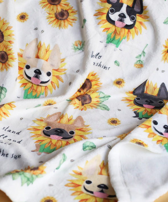 Hello Sunshine Fleece Blanket