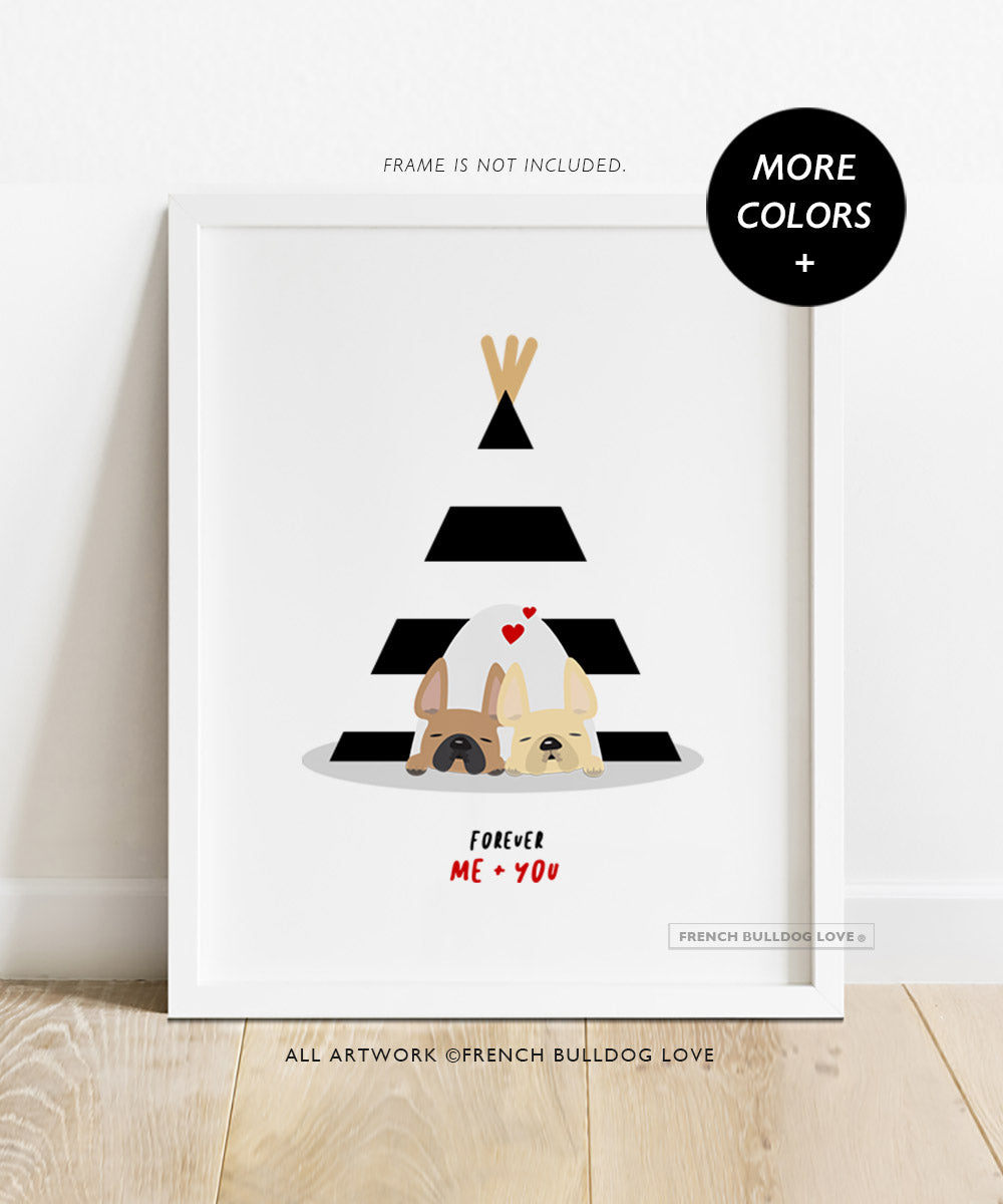 French bulldog clearance teepee