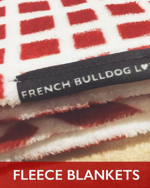 SUPER SOFT FLEECE BLANKETS - French Bulldog Love