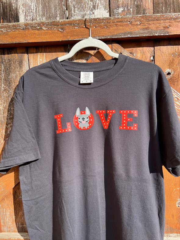 SAMPLE - FLASHING LOVE TEE - LARGE