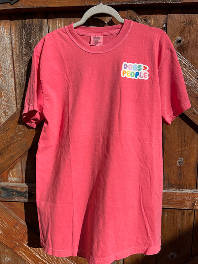 SAMPLE - DOGS > PEOPLE T SHIRT - LARGE