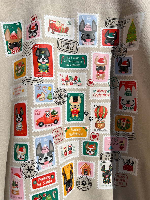 SAMPLE - HOLIDAY STAMPS SWEATSHIRT - LARGE