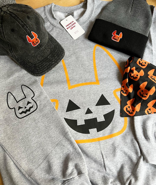 Jack O'Frenchie Halloween Crewneck Sweatshirt - Unisex