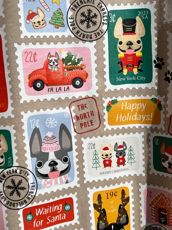 MISPRINT - HOLIDAY STAMPS T SHIRT - LARGE