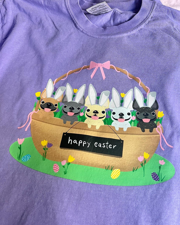 Frenchie Easter Basket T-Shirt