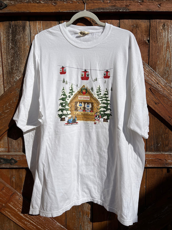 SAMPLE - SKI CABIN T SHIRT - 3XL