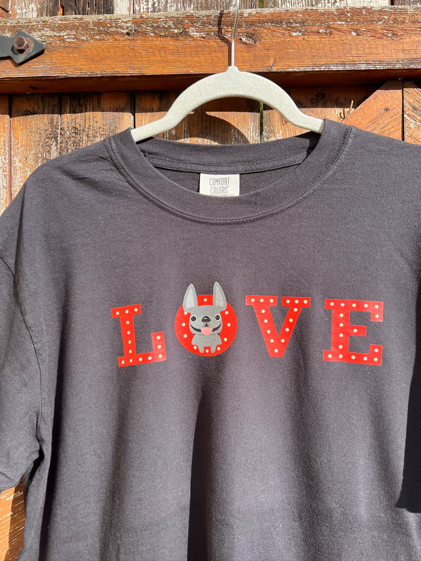 SAMPLE - FLASHING LOVE TEE - LARGE