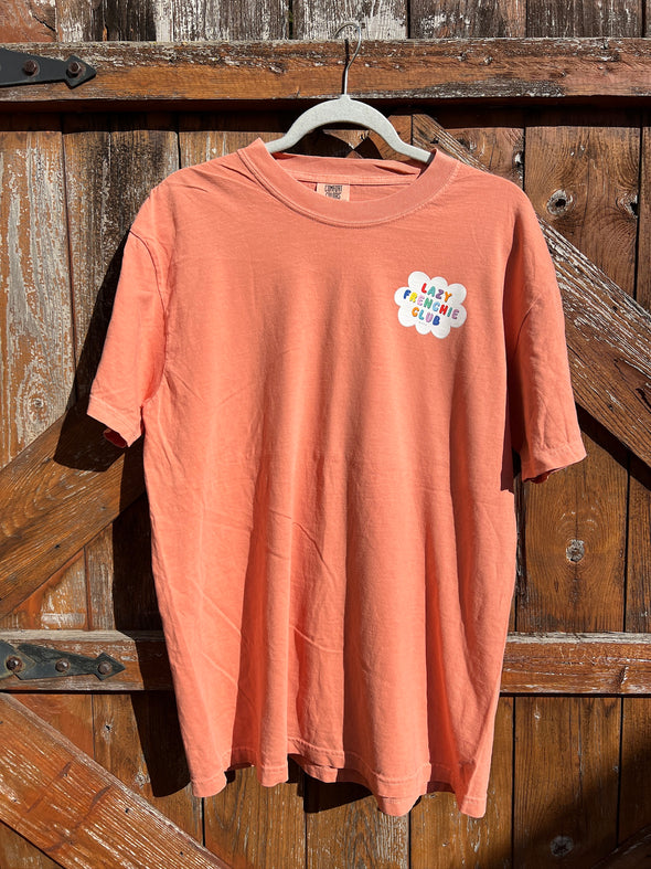 SAMPLE - LAZY FRENCHIE CLUB T SHIRT - LARGE