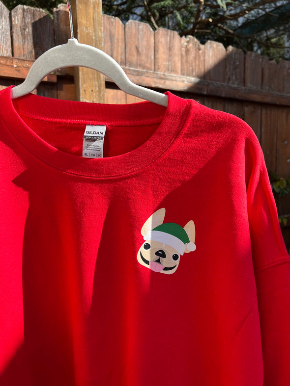 SAMPLE - LITTLE SANTA SWEATSHIRT - XL