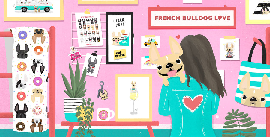 FRENCH BULLDOG MINI KEYCHAINS – French Bulldog Love
