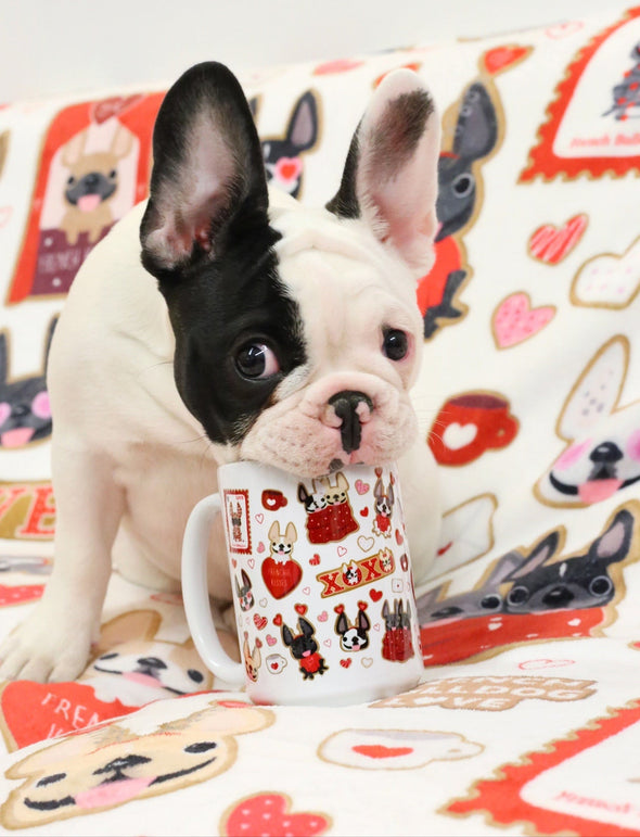 French Bulldog Valentine Mug