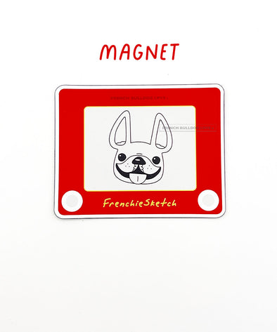 FrenchieSketch Magnet