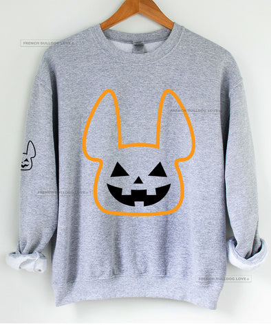 Jack O'Frenchie Halloween Crewneck Sweatshirt - Unisex