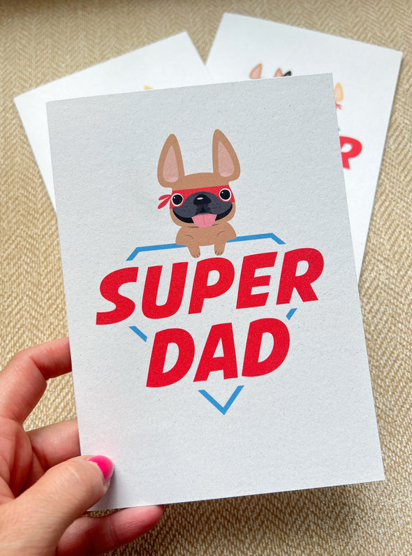 Super Dad Logo - Father's Day Card