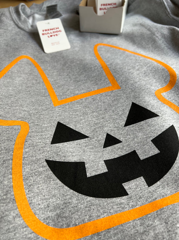 Jack O'Frenchie Halloween Crewneck Sweatshirt - Unisex