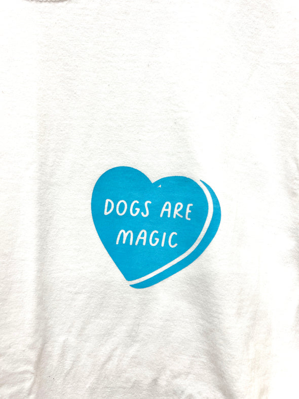 MISPRINT - DOGS ARE MAGIC - MEDIUM - WHITE