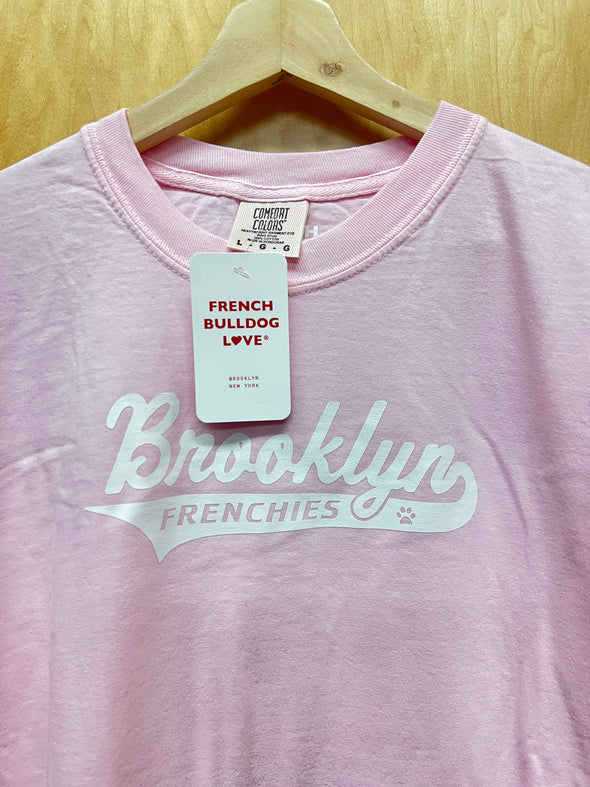 SAMPLE - BROOKLYN FRENCHIES - LARGE - PINK TEE