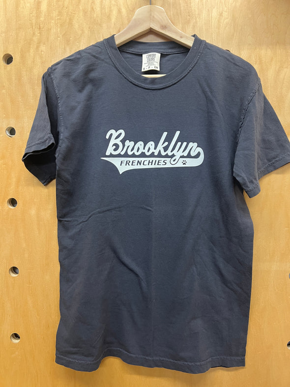 SAMPLE - BROOKLYN FRENCHIES - SMALL - GRAPHITE TEE