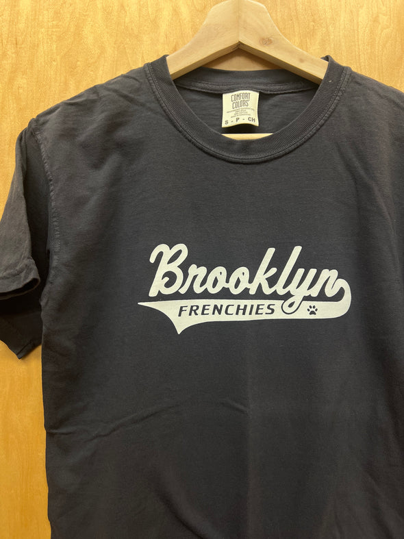 SAMPLE - BROOKLYN FRENCHIES - SMALL - GRAPHITE TEE