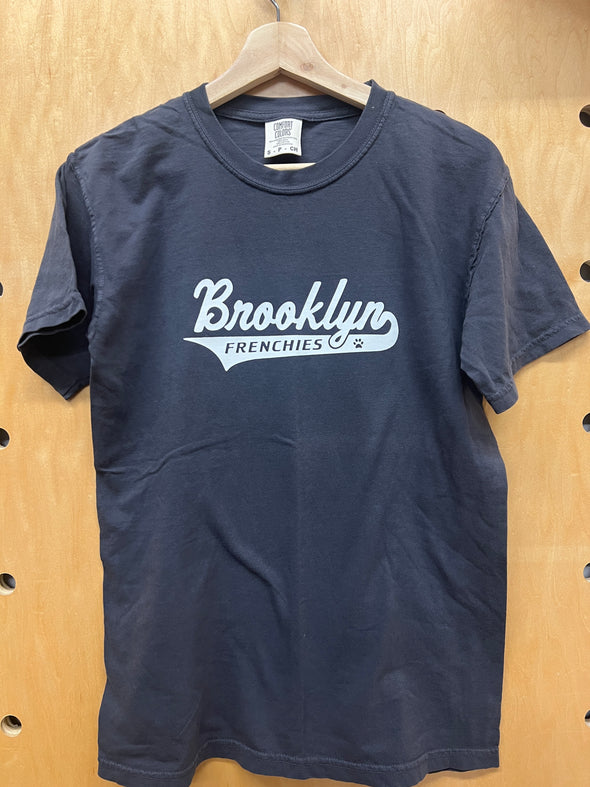 SAMPLE - BROOKLYN FRENCHIES - SMALL - GRAPHITE TEE