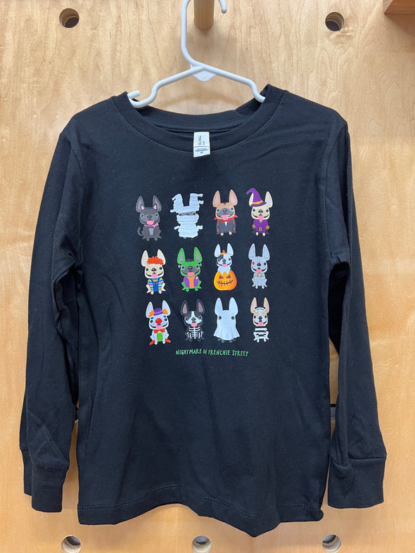 KIDS SAMPLE - NIGHTMARE ON FRENCHIE ST - 4T - LONG SLEEVE