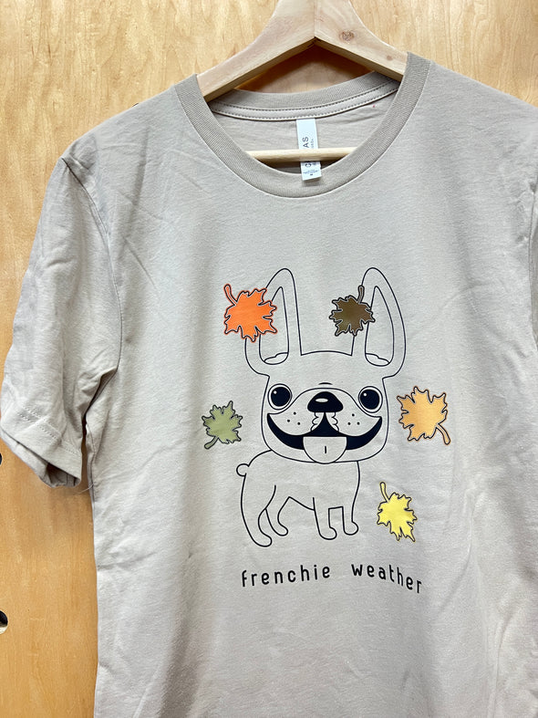 SAMPLE - FRENCHIE WEATHER T SHIRT - MEDIUM - TAN