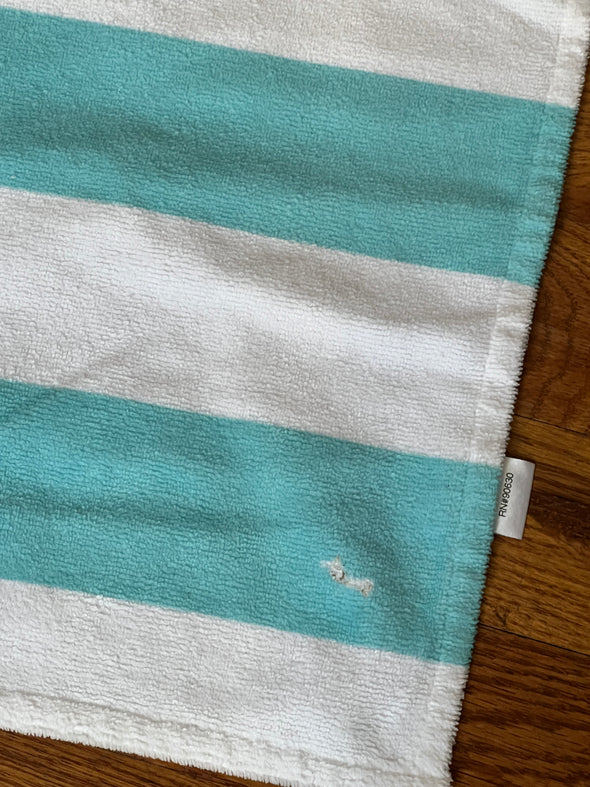 MISPRINT - STRIPED BEACH TOWEL - FRENCHIE 17