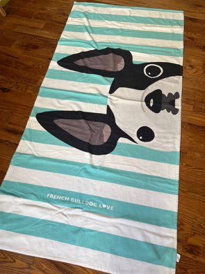 MISPRINT - GEOMETRIC BEACH TOWEL - FRENCHIE 6