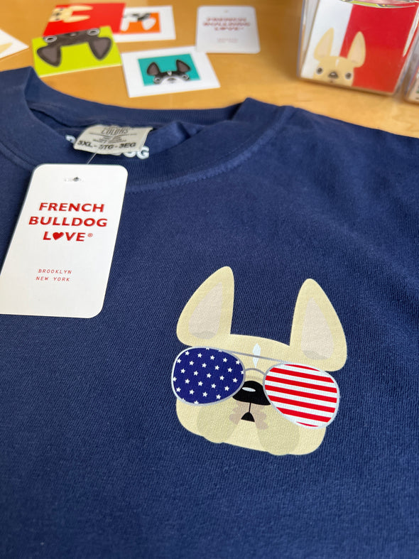 USA Frenchie - French Bulldog T-shirt - Pick Your Frenchie