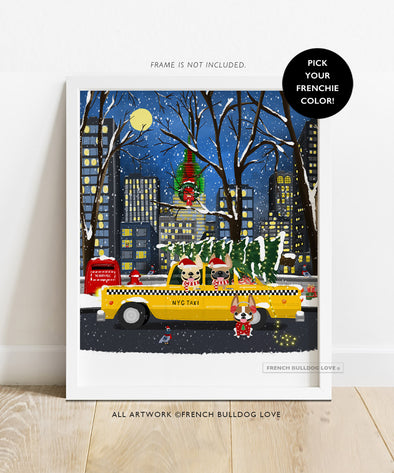 Christmas in New York - Holiday Print