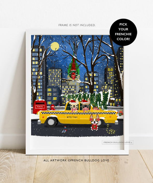 Christmas in New York - Holiday Print