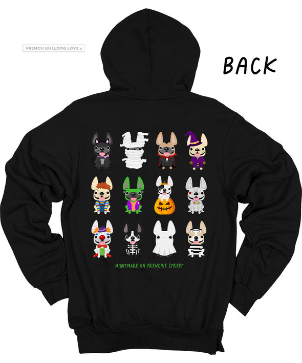 Nightmare on Frenchie Street - Super Soft Hoodie - Unisex