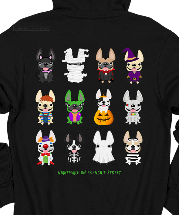 Nightmare on Frenchie Street - Super Soft Hoodie - Unisex