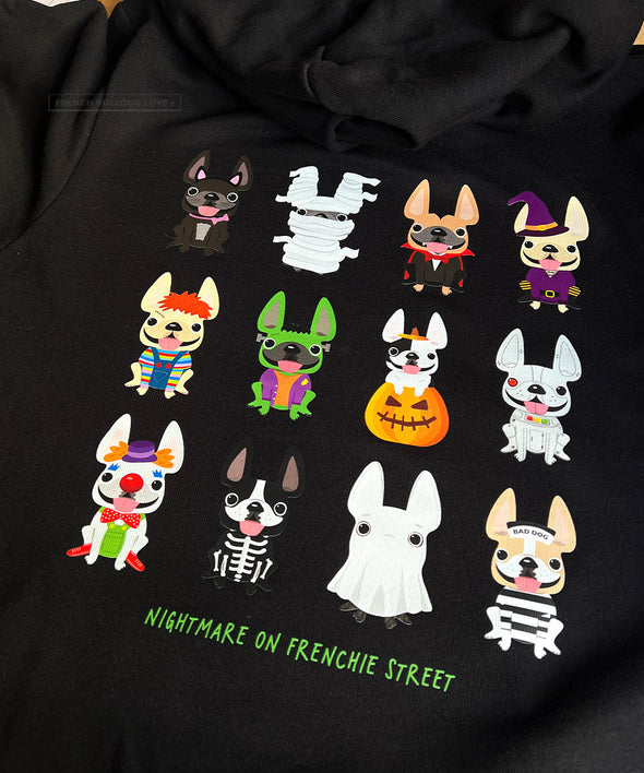 Nightmare on Frenchie Street - Super Soft Hoodie - Unisex