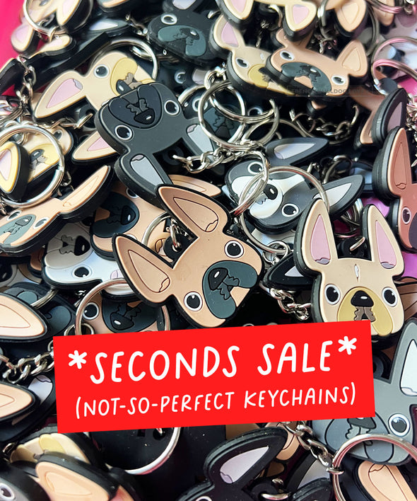 SECONDS SALE - NOT-SO-PERFECT keychains