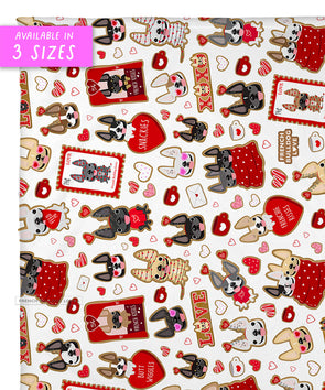 Valentine Cookies Fleece Blanket