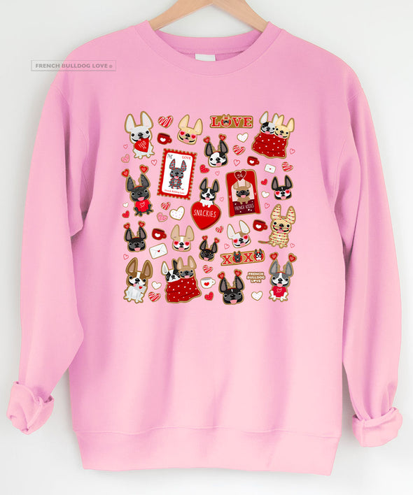 Valentine Cookies Crewneck Sweatshirt - Unisex