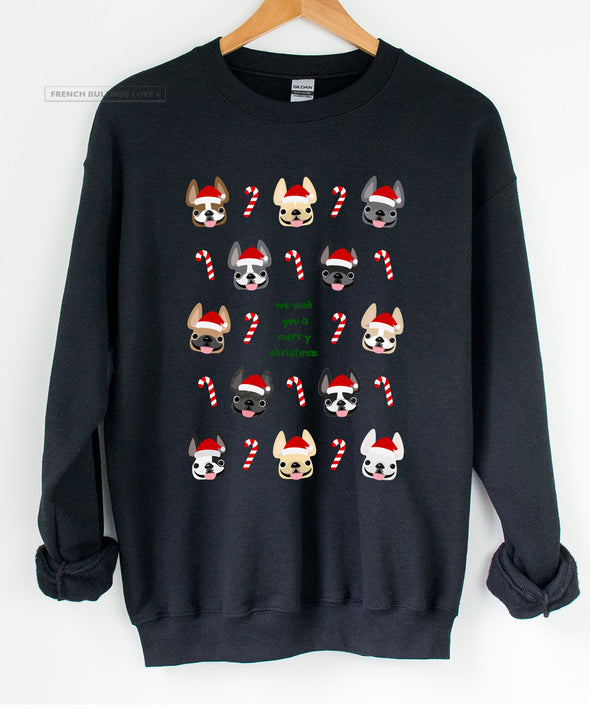 Candy Canes Crewneck Sweatshirt - Unisex