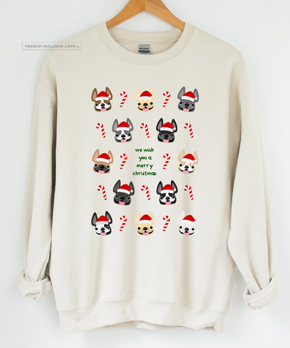 Candy Canes Crewneck Sweatshirt - Unisex