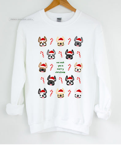 Candy Canes Crewneck Sweatshirt - Unisex