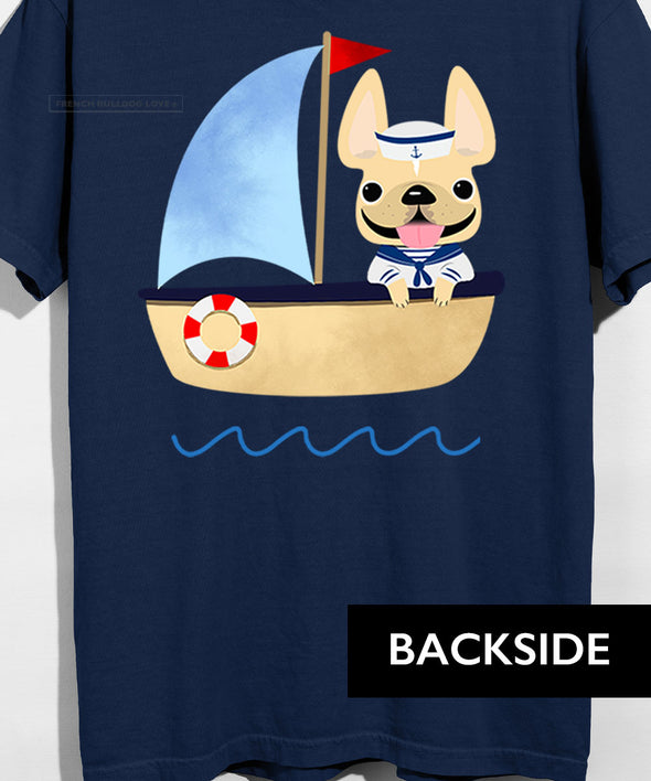 Captain - French Bulldog T-shirt