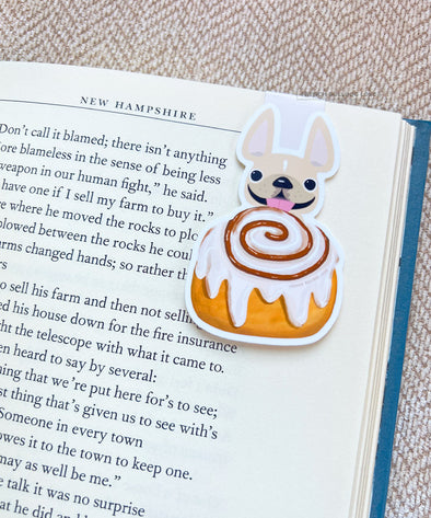Cinnamon Roll Magnetic Bookmark