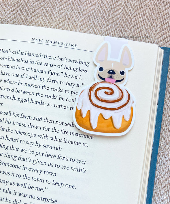 Cinnamon Roll Magnetic Bookmark
